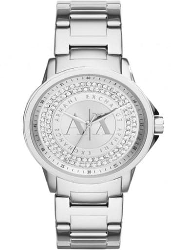 A/X Julietta Silver Dial Stainless Steel Ladies Watch - Kamal Watch Company
