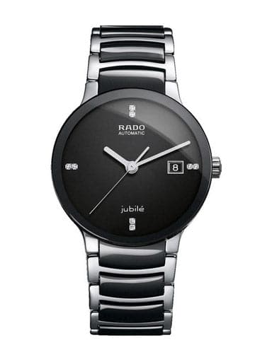 Rado Centrix Ceramic Black Dial Women's Watch - Kamal Watch Company