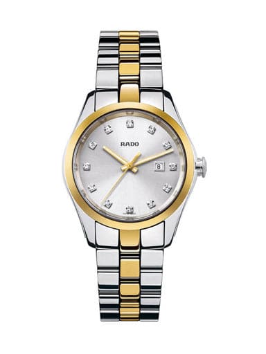 Rado Hyperchrome Diamond Silver Dial Watch For Women - Kamal Watch Company