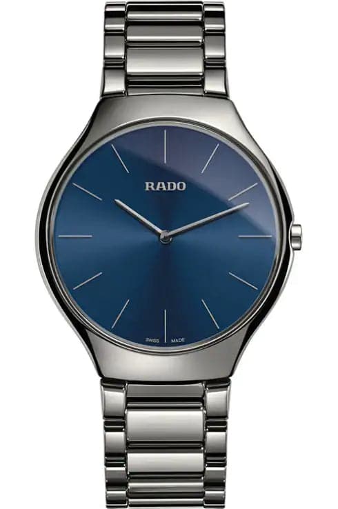 Rado True Thinline Blue Dial Unisex Watch R27955022 - Kamal Watch Company