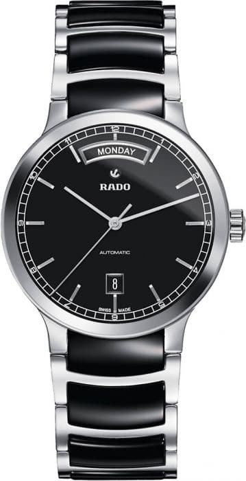 Rado Centrix Black Dial Ceramic Men's Watch - Kamal Watch Company