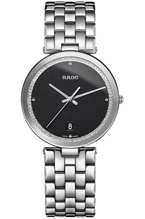 Rado Florence Black Dial Watch for Men - Kamal Watch Company