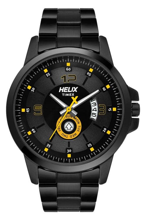Timex Helix Black Dial Men Watch TW023HG20 - Kamal Watch Company