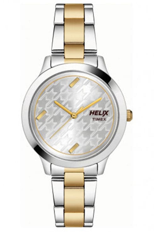 Helix Analog Silver Dial Women's Watch - Kamal Watch Company