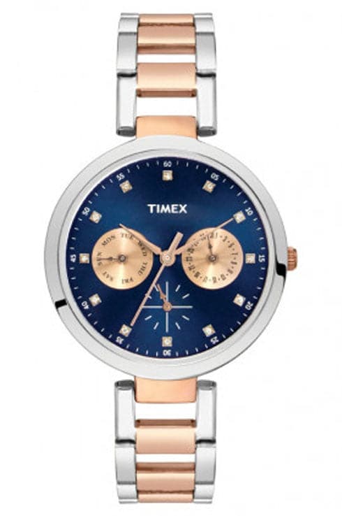 Timex Fashion Blue Dial Women Watch TW000X210 - Kamal Watch Company