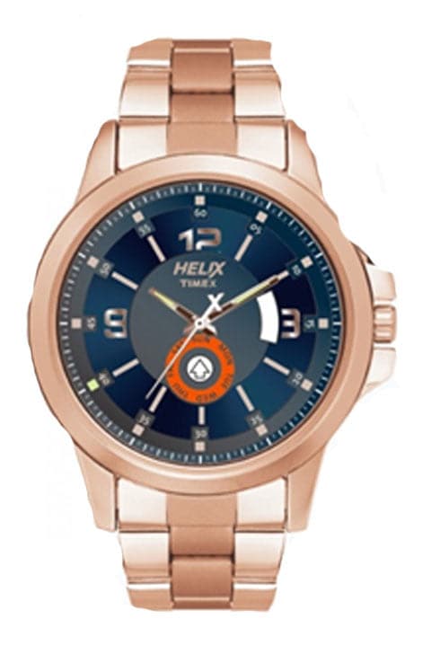 Timex Helix Blue Dial Men Watch TW023HG19 - Kamal Watch Company