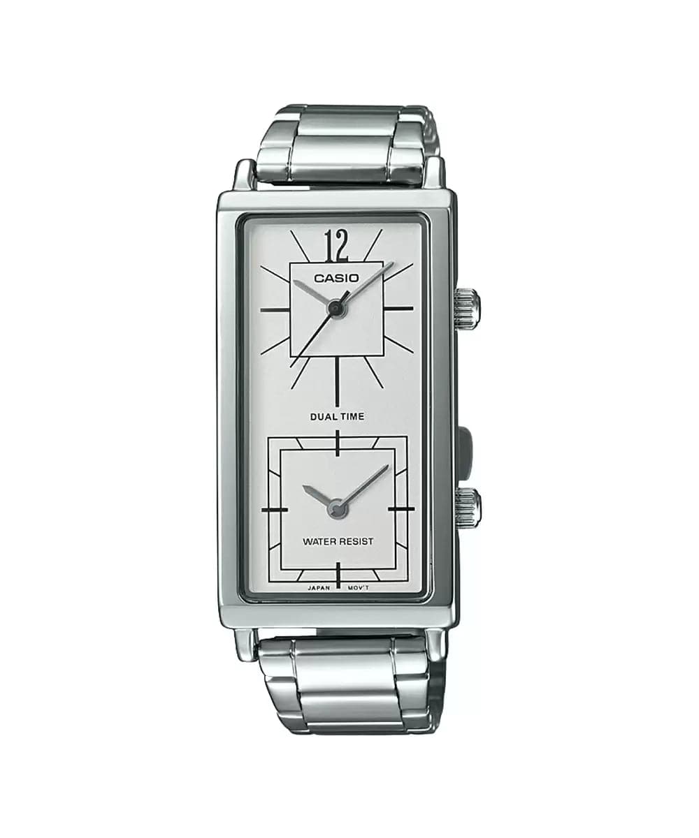 CASIO Silver Multi-Dial - Women's Watch LTP A1393 - Kamal Watch Company
