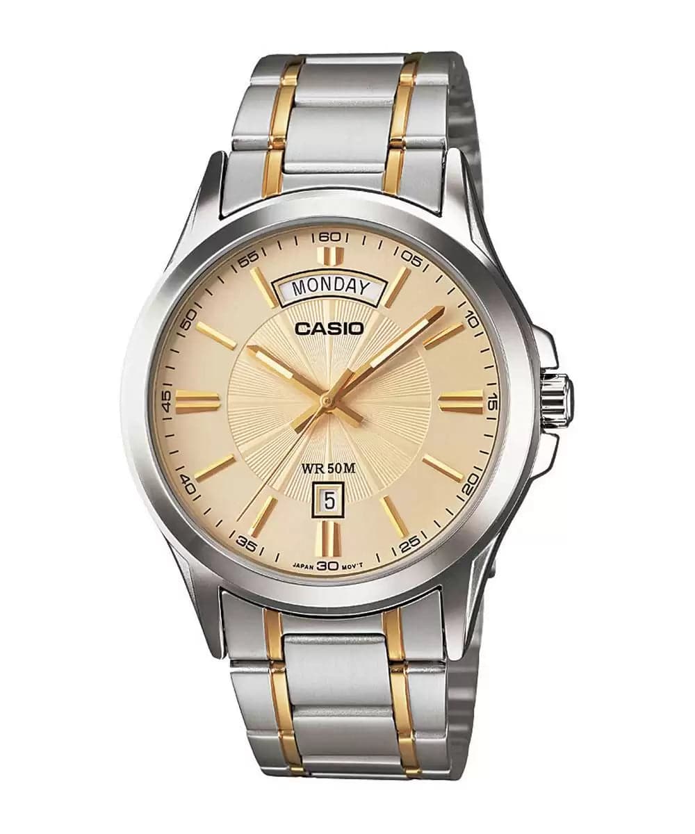 Casio Analog Beige Dial Men's Watch A1770 - Kamal Watch Company