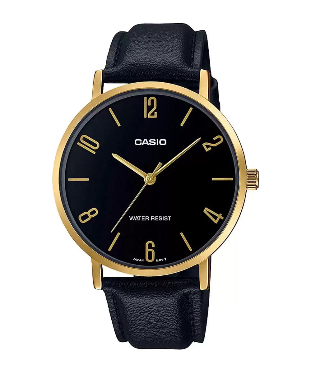 Casio Enticer Men Analog Black Dial Men's Watch - Kamal Watch Company