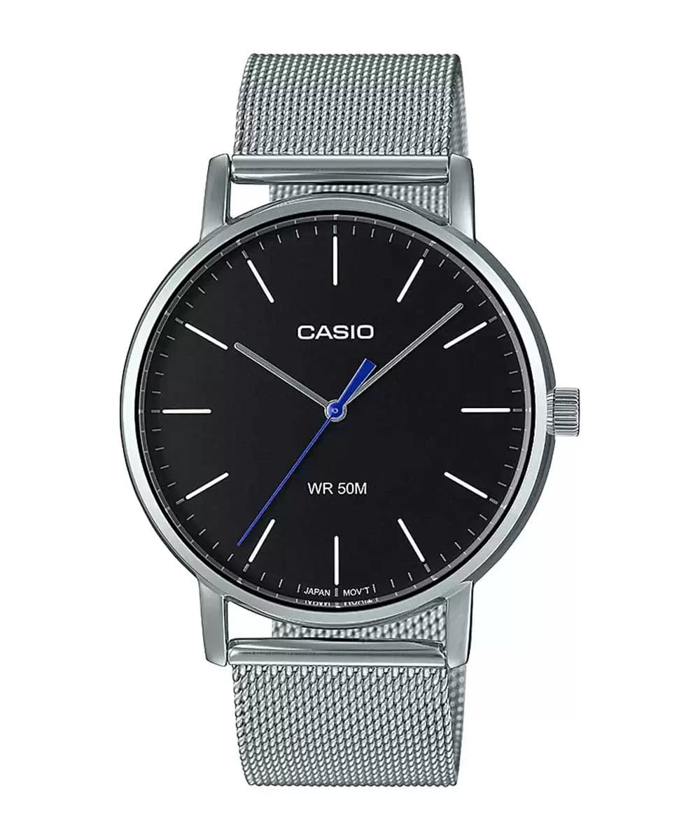 CASIO ENTICER MEN Silver Analog - Men's Watch A1837 - Kamal Watch Company