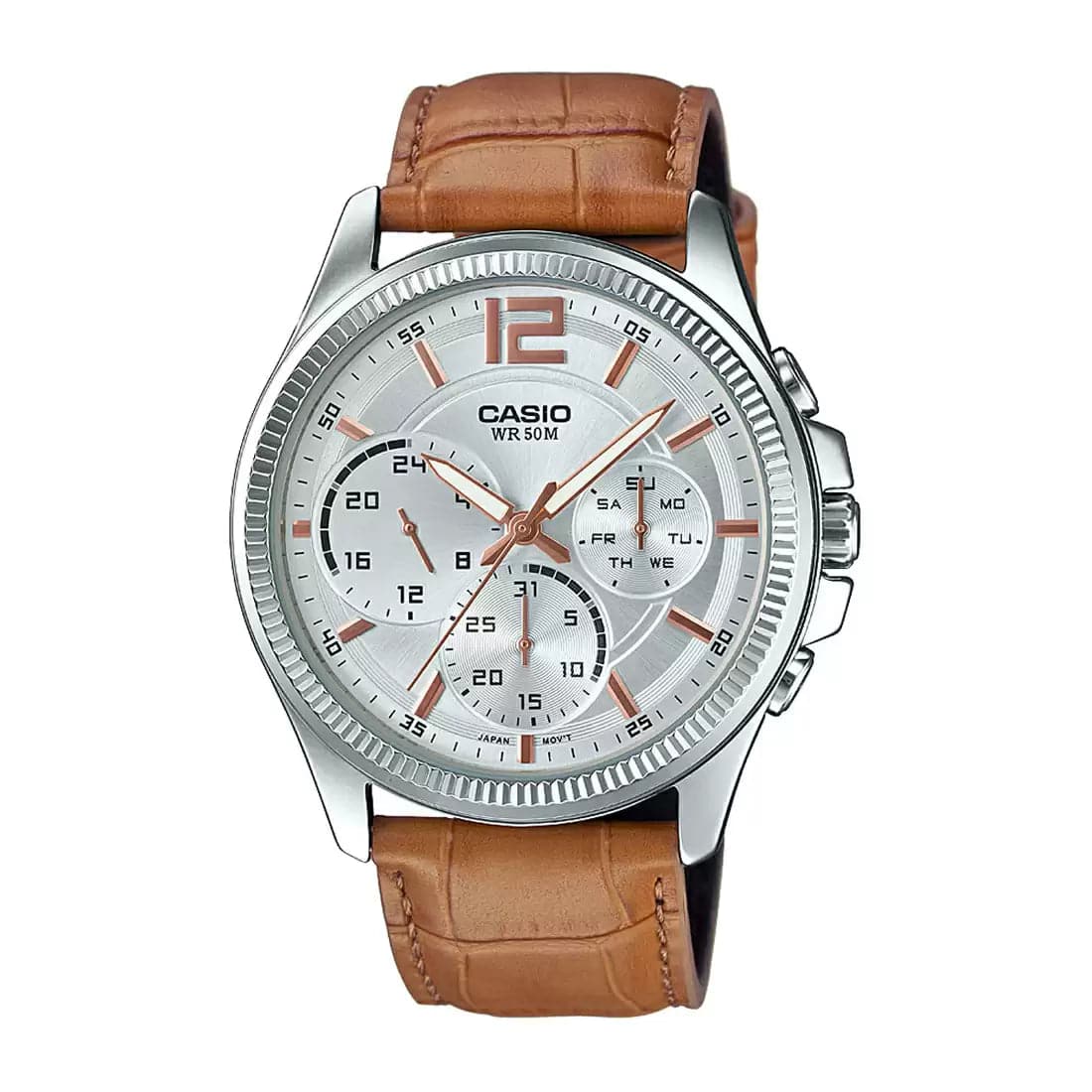 ENTICER MEN Brown Multi-Dial - Men's Watch A1890 - Kamal Watch Company
