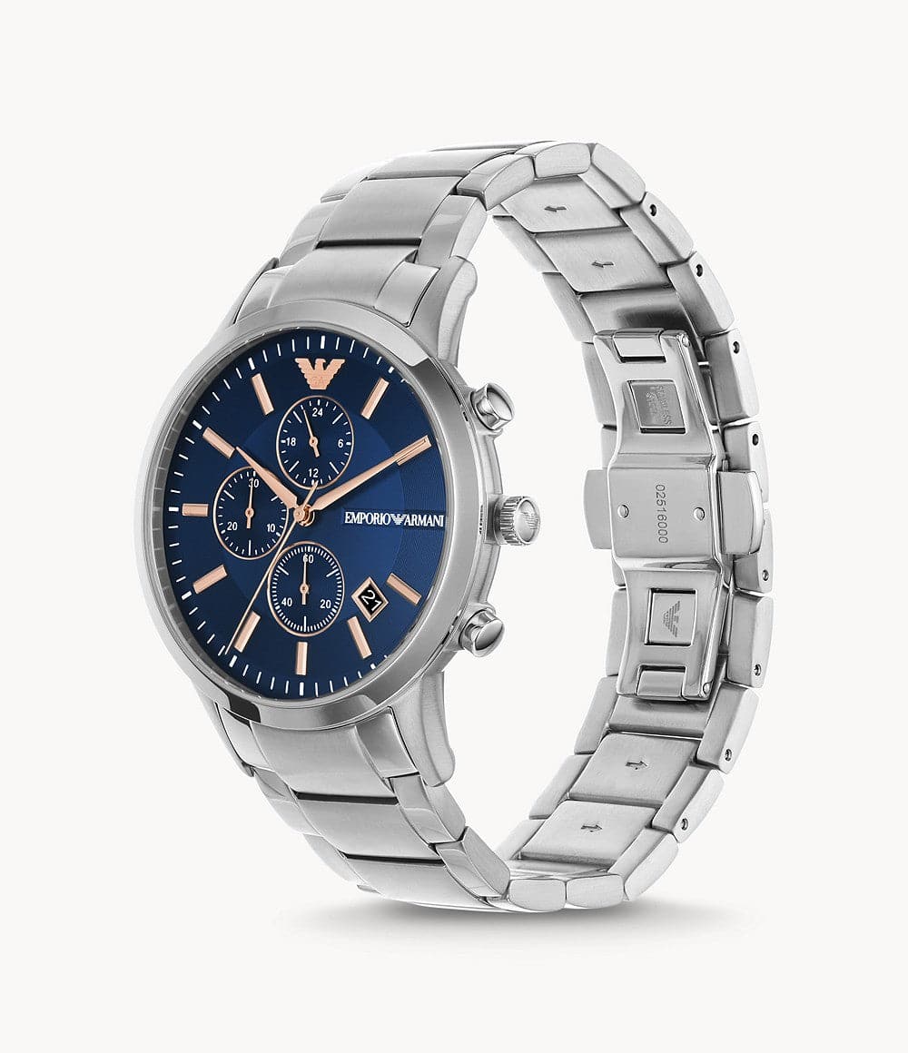 Emporio Armani Chronograph Stainless Steel Watch AR11458 - Kamal Watch Company