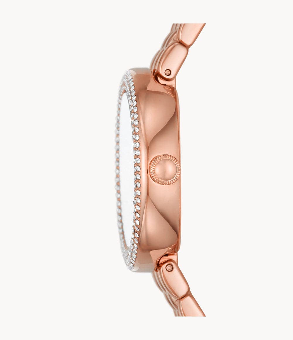 Emporio Armani Two-Hand Rose Gold Stainless Steel Watch AR11491I - Kamal Watch Company