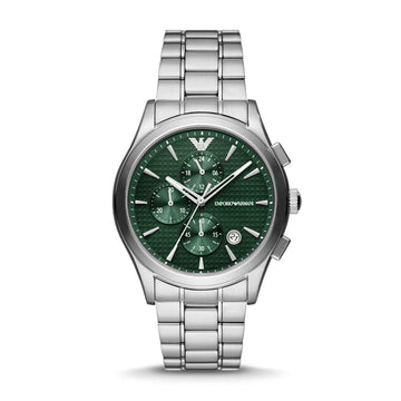 Emporio Armani Chronograph Stainless Steel Watch - Kamal Watch Company