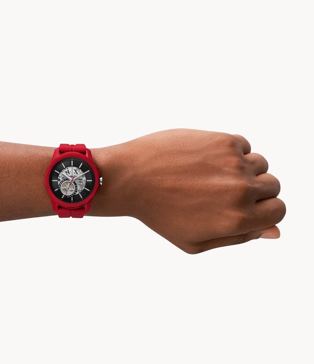 Armani exchange hotsell red watch