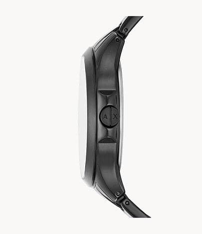 Armani Exchange Automatic Quartz Three-Hand Date Black Stainless Steel Watch AX2444I - Kamal Watch Company