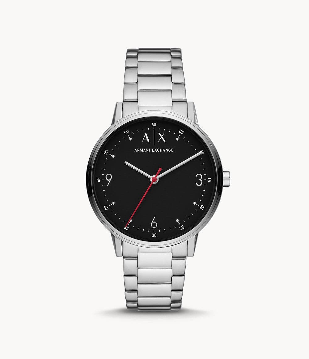 Armani Exchange Three-Hand Stainless Steel Watch AX2737 - Kamal Watch Company