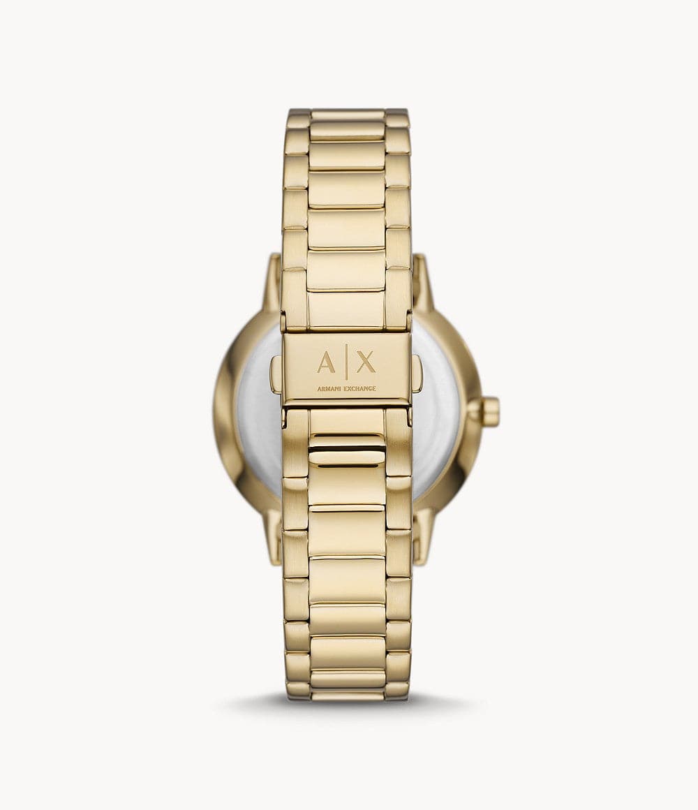 Armani Exchange Multifunction Gold-Tone Stainless Steel Watch AX2747I - Kamal Watch Company