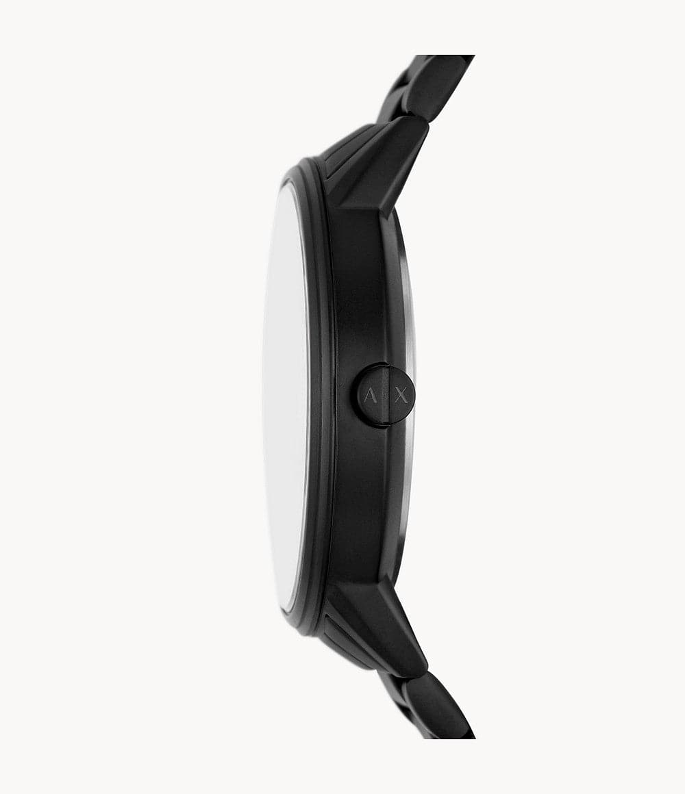 Armani Exchange Multifunction Black Stainless Steel Watch AX2748I