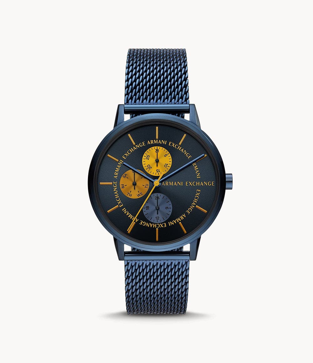 Armani Exchange Multifunction Blue Stainless Steel Watch AX2751I - Kamal Watch Company
