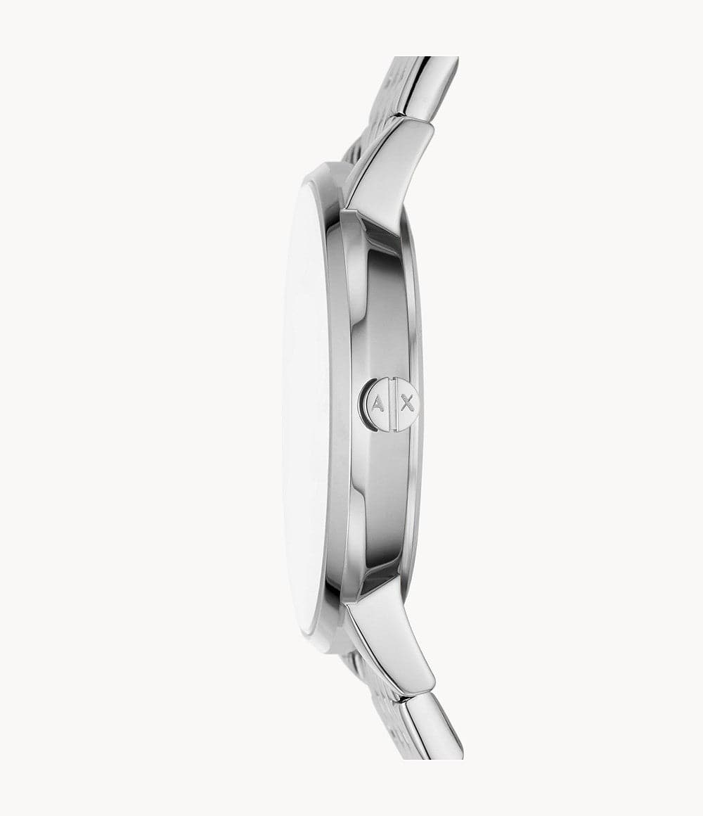 Armani Exchange Three-Hand Stainless Steel Watch AX5578I - Kamal Watch Company