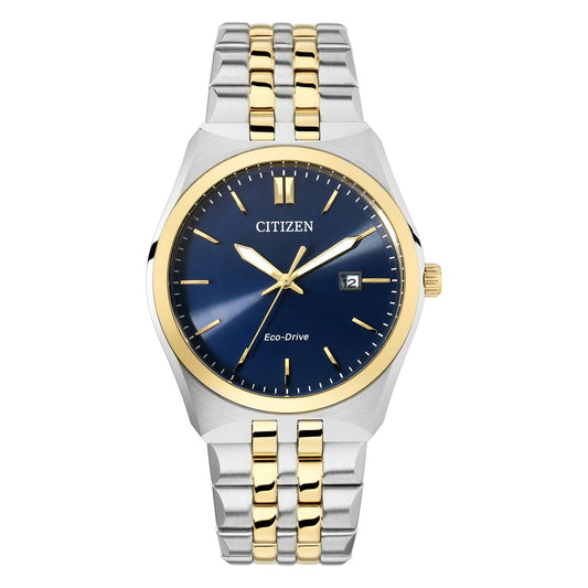 CITIZEN ECO-DRIVE GENTS WATCH BLUE DIAL - BM7334-66L - Kamal Watch Company