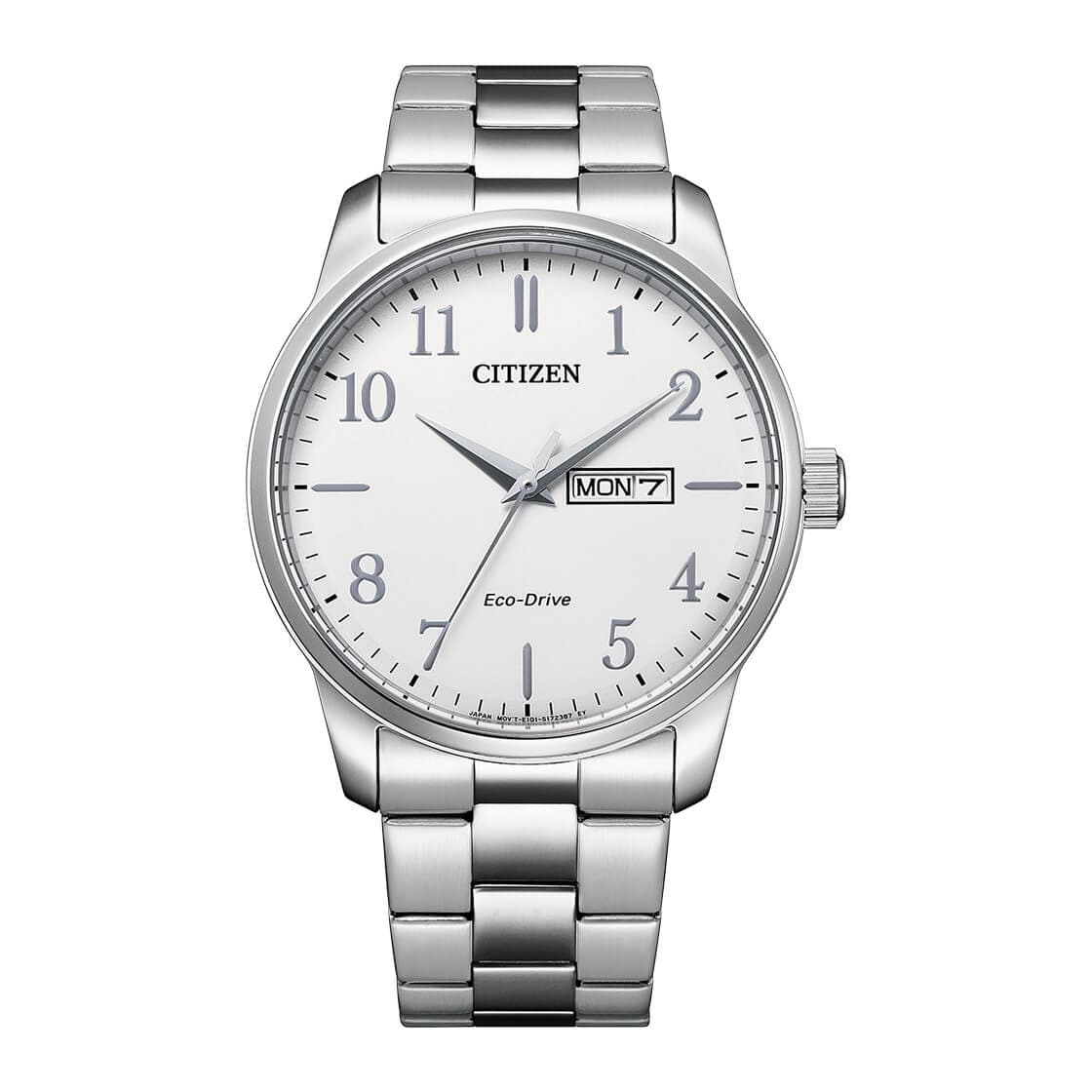 CITIZEN ECO-DRIVE GENTS WATCH WHITE DIAL - BM8550-81A - Kamal Watch Company