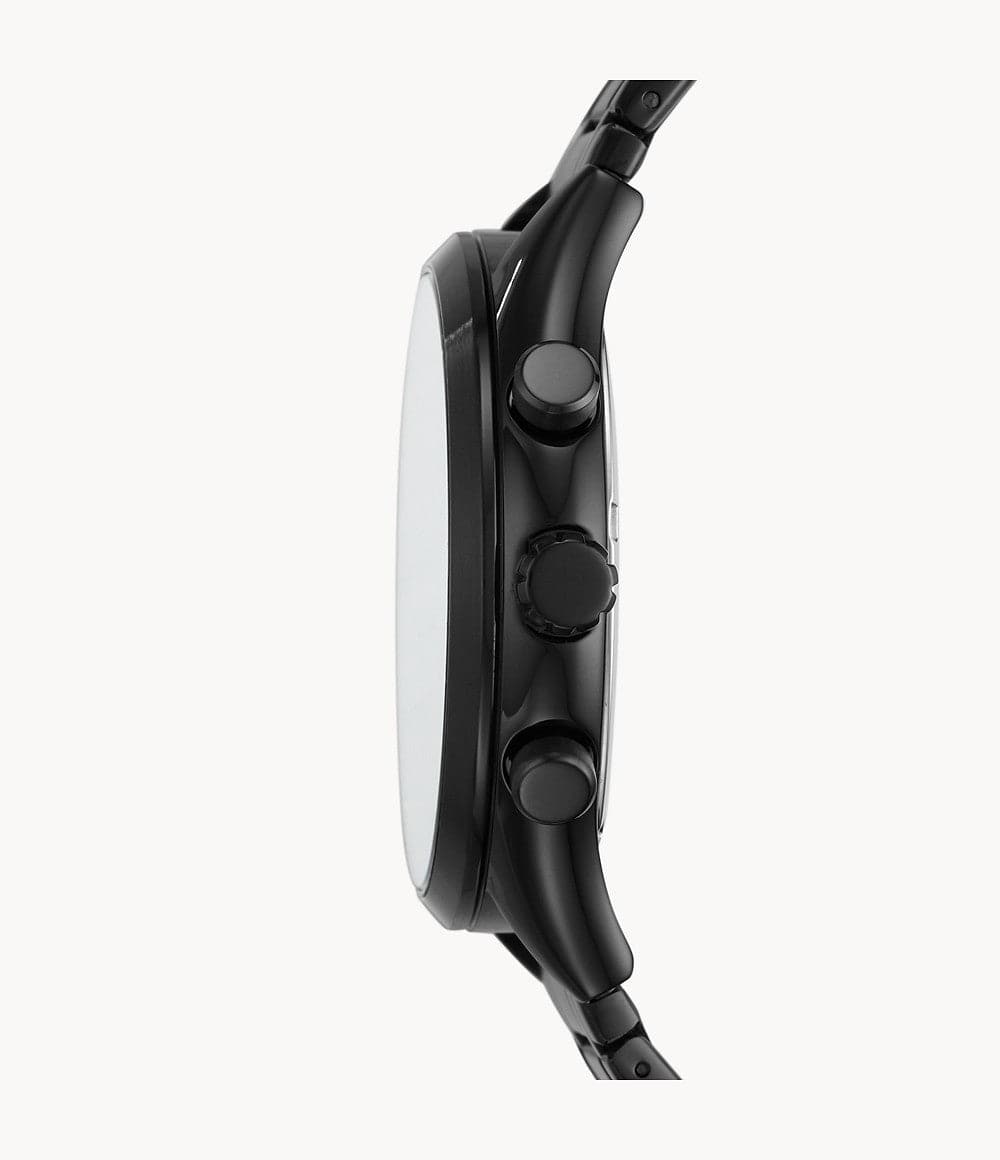 FOSSIL Fenmore Midsize Multifunction Black Stainless Steel Watch