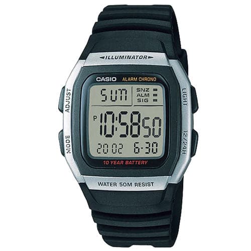 YOUTH W-96H-1AVDF - D031 Black Digital - Unisex Watch - Kamal Watch Company
