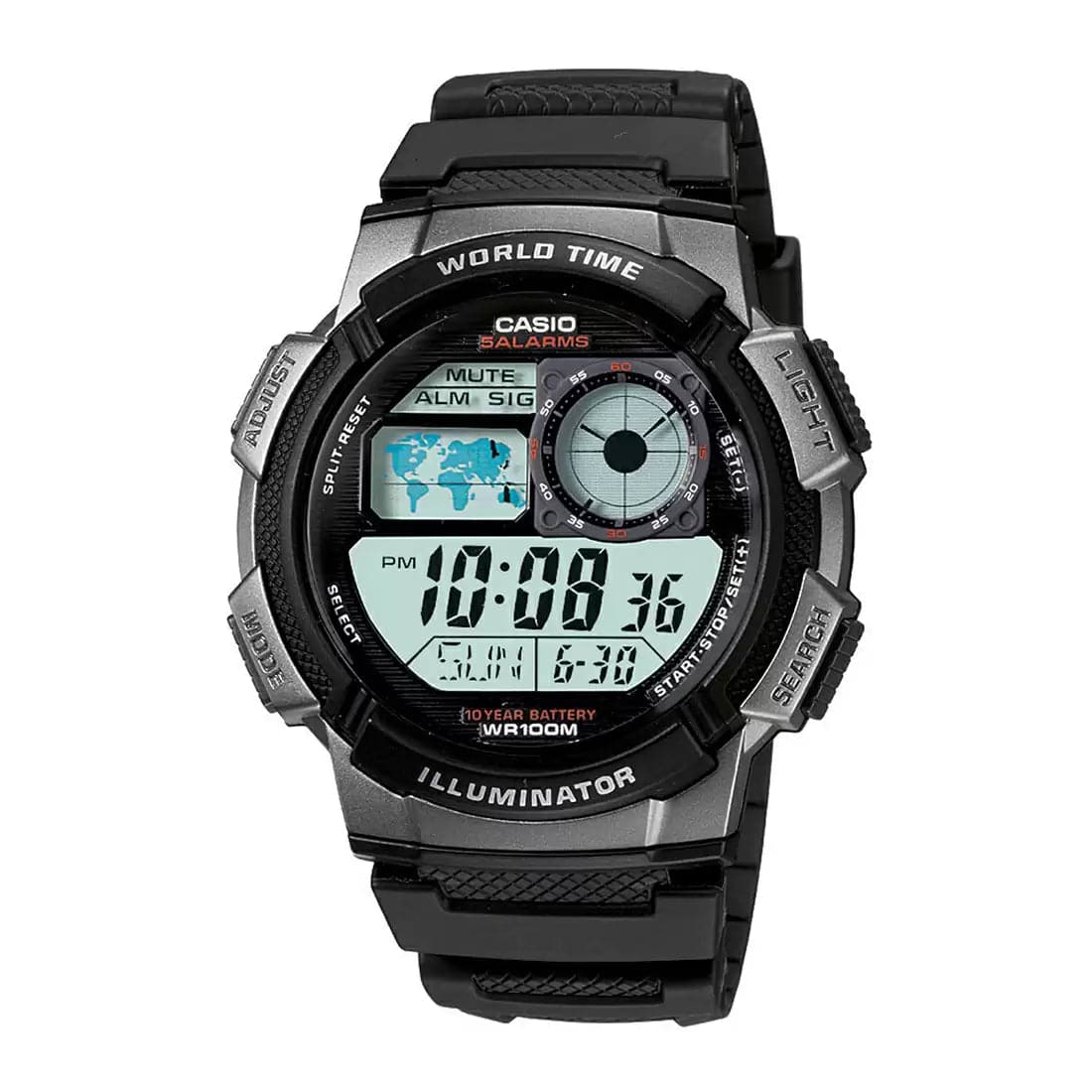 D081 AE-1000W-1BVDF - Kamal Watch Company