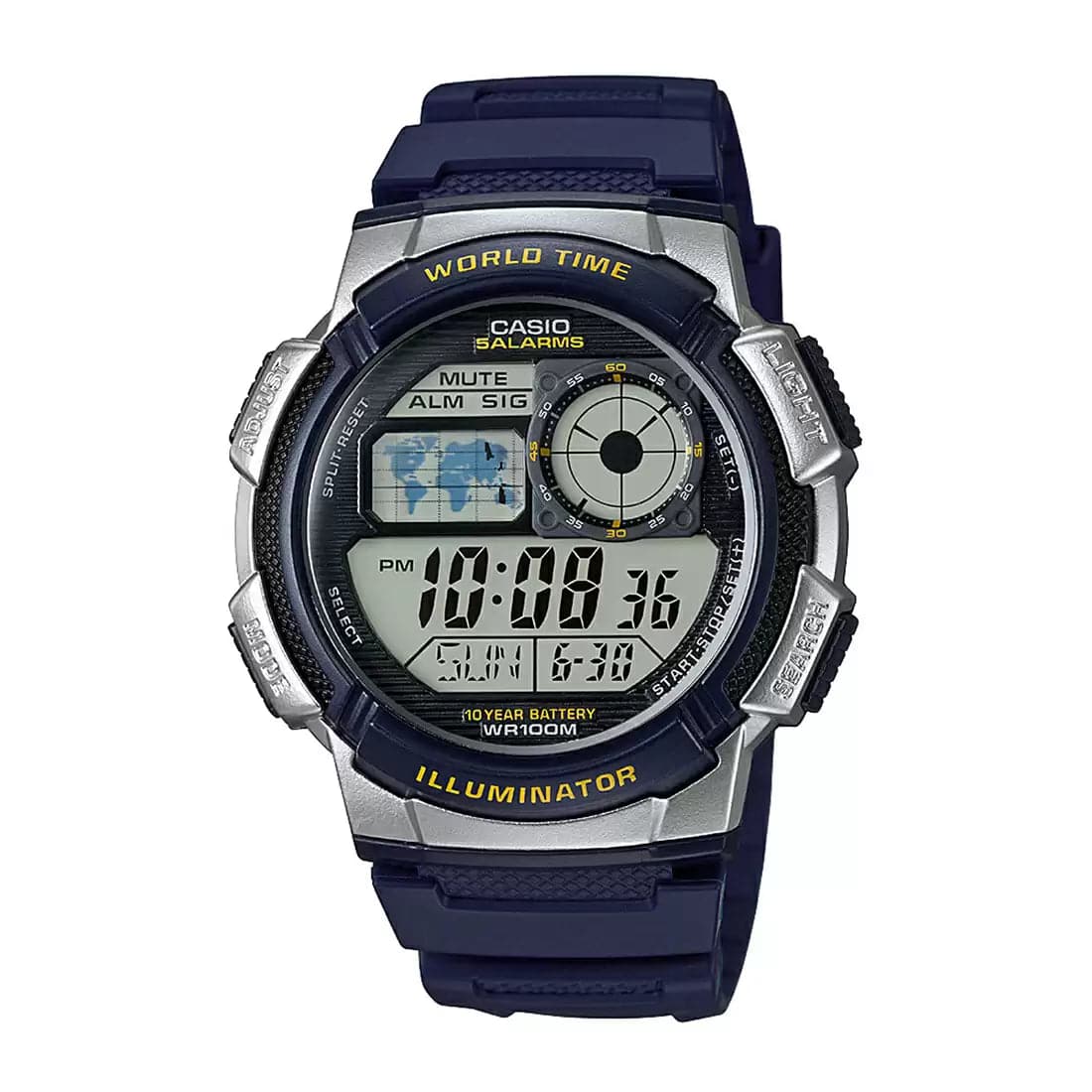 Casio Youth Series AE-1000W-2AVDF (D118) Digital Watch - Kamal Watch Company