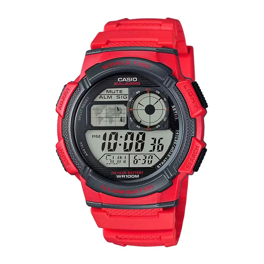 Casio Youth Digital Grey Dial Men's Watch - Kamal Watch Company