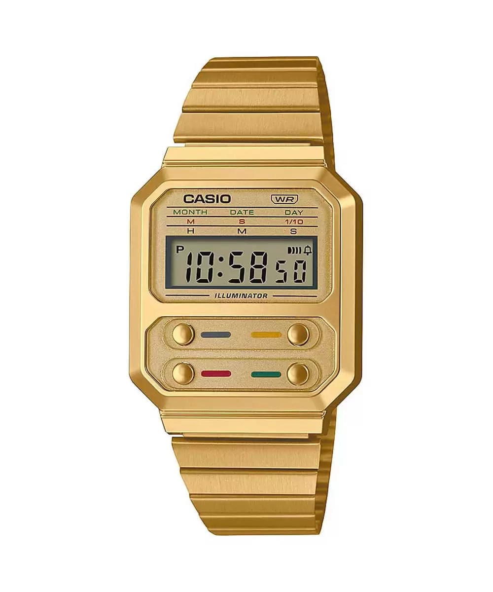 Casio A100WEG-9ADF(D240) Digital Unisex Watch - Kamal Watch Company