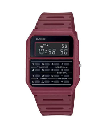 CASIO VINTAGE COLLECTION Red Digital - Unisex Watch D250 - Kamal Watch Company