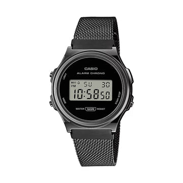 CASIO VINTAGE COLLECTION Black Digital - Unisex Watch D260 - Kamal Watch Company