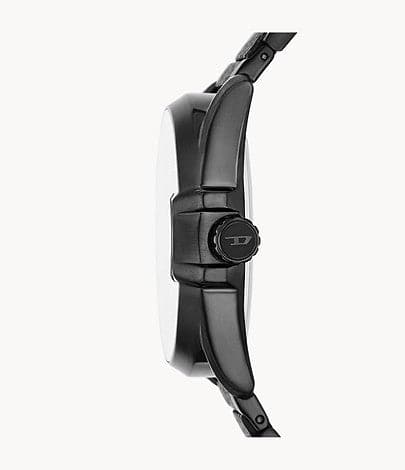 Diesel MS9 Three-Hand Date Black-Tone Stainless Steel Watch DZ2161I - Kamal Watch Company