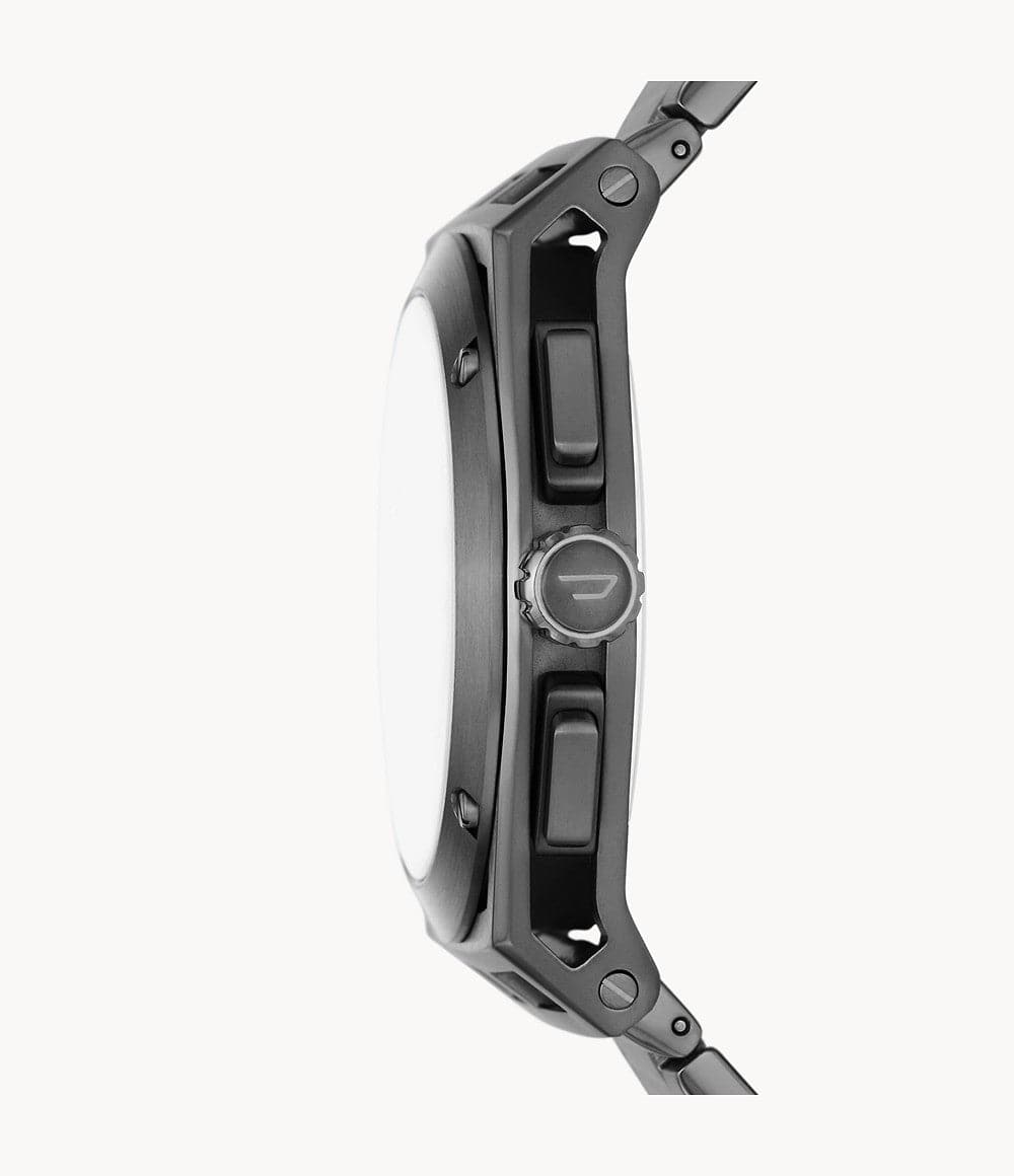 Diesel Timeframe Chronograph Gunmetal-Tone Stainless Steel Watch DZ4598I - Kamal Watch Company