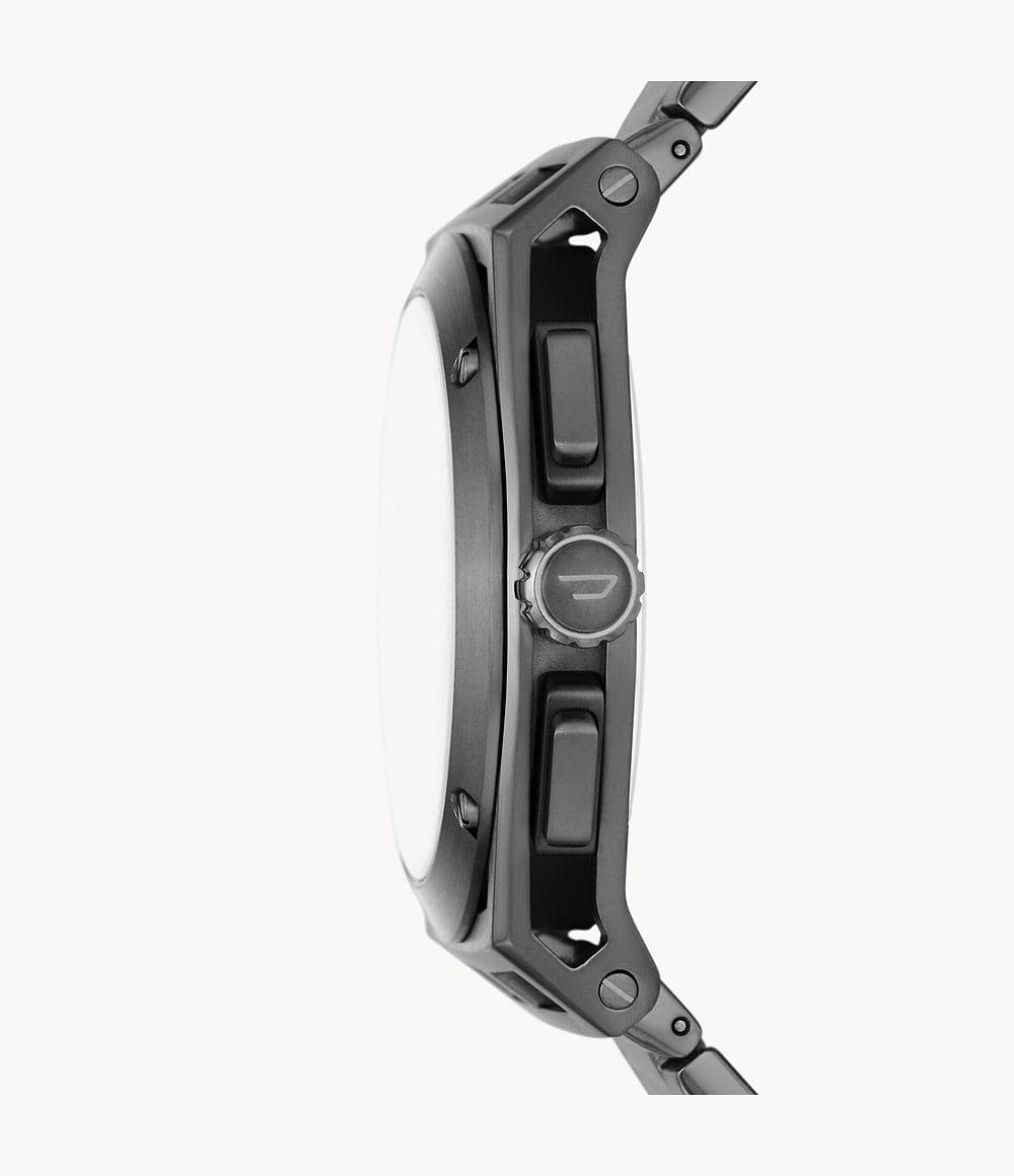 Diesel Timeframe Chronograph Gunmetal-Tone Stainless Steel Watch DZ4598I - Kamal Watch Company