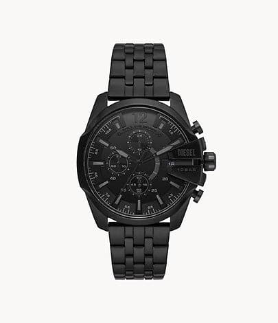 Diesel Baby Chief Chronograph Black-Tone Stainless Steel Watch DZ4617I - Kamal Watch Company