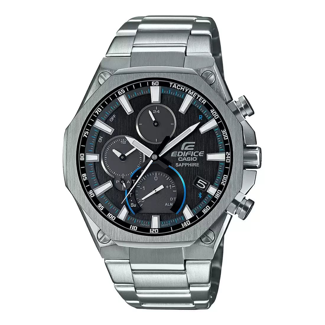 CASIO EDIFICE Silver Bluetooth Connect - Men's Watch ED503 - Kamal Watch Company
