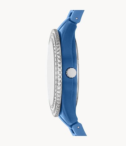 FOSSIL Stella Multifunction Blue Castor Oil Watch ES5193I - Kamal Watch Company