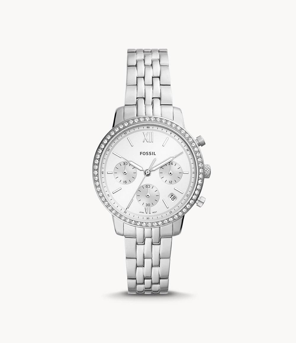 FOSSIL Neutra Chronograph Stainless Steel Watch ES5217 - Kamal Watch Company