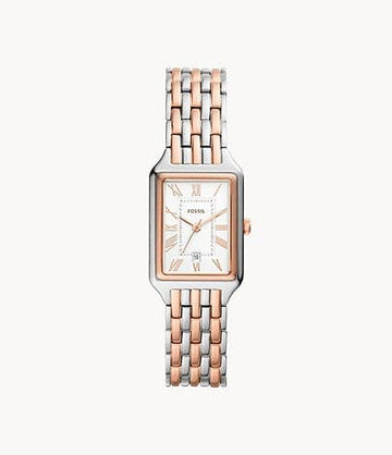FOSSIL Raquel Three-Hand Date Stainless Steel Watch ES5222I - Kamal Watch Company