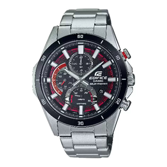 CASIO EDIFICE Blue Chronograph - Men's Watch EX538 - Kamal Watch Company