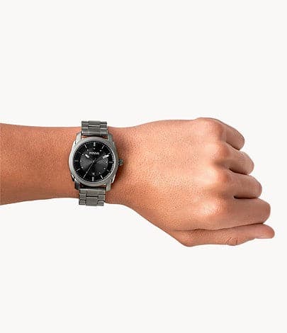 FOSSIL Machine Smoke Stainless Steel Watch FS4774I - Kamal Watch Company