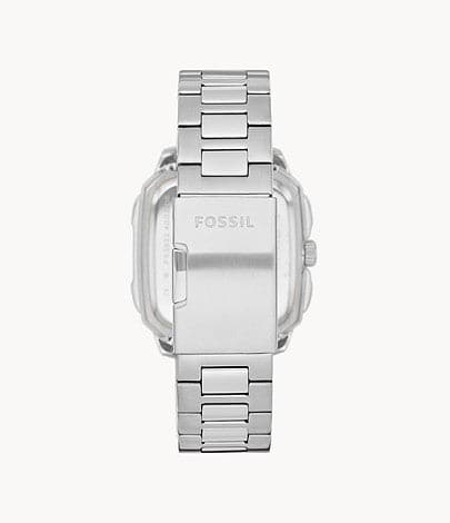 FOSSIL Inscription Three-Hand Date Stainless Steel Watch FS5933I - Kamal Watch Company