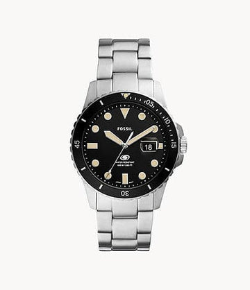 FOSSIL Fossil Blue Three-Hand Date Two-Tone Stainless Steel Watch FS5952I - Kamal Watch Company