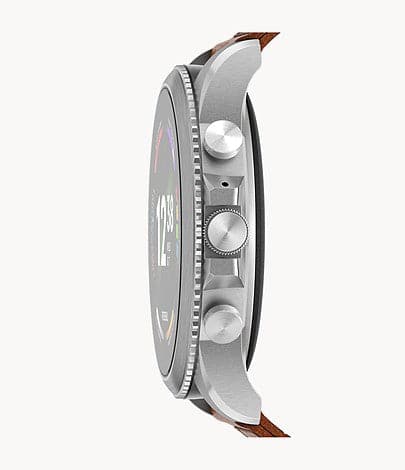 FOSSIL Gen 6 Smartwatch Venture Edition Olive Fabric and Leather FTW4068 - Kamal Watch Company