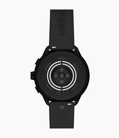 FOSSIL Gen 6 Wellness Edition Smartwatch Black Silicone FTW4069 - Kamal Watch Company