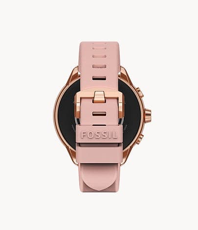 FOSSIL Gen 6 Wellness Edition Smartwatch Blush Silicone FTW4071 - Kamal Watch Company